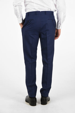 Side Vents Check Drop 6R 2-Button MANTUA Suit