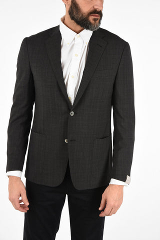 half lining side vents 2-button GATE blazer