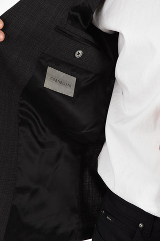 half lining side vents 2-button GATE blazer