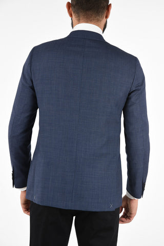 CC COLLECTION Giacca RIGHT 2 bottoni mini check due spacchi