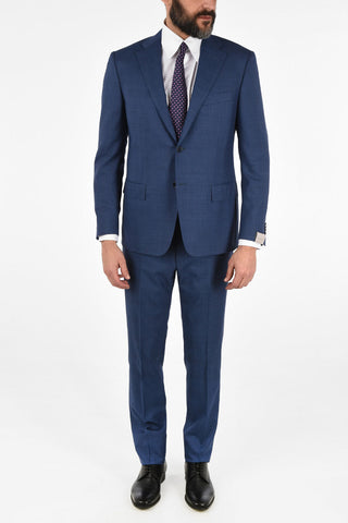 Side Vents Check Drop 6R 2-Button MANTUA Suit