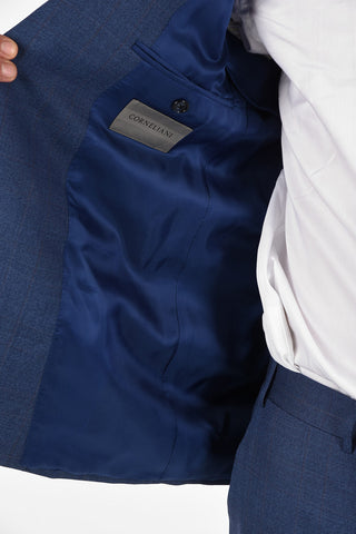 Side Vents Check Drop 6R 2-Button MANTUA Suit