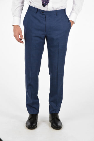 Side Vents Check Drop 6R 2-Button MANTUA Suit