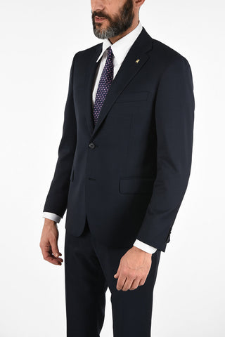 CC COLLECTION side vents pin check 2-button RIGHT suit