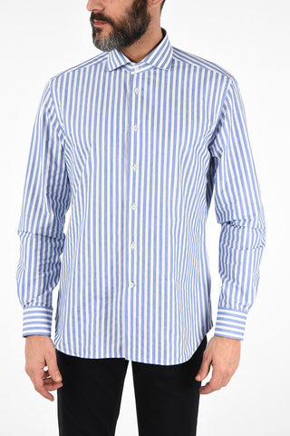 awning striped spread collar