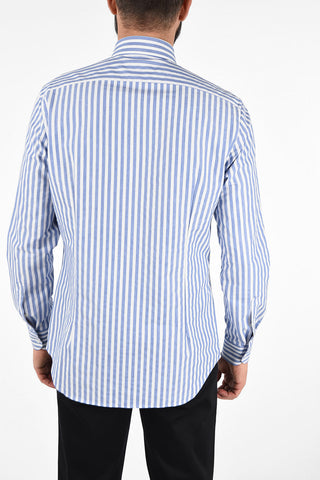 awning striped spread collar