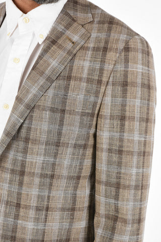 check side  half lining vents 2-button GATE blazer