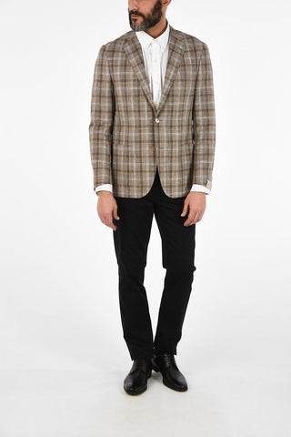 check side  half lining vents 2-button GATE blazer