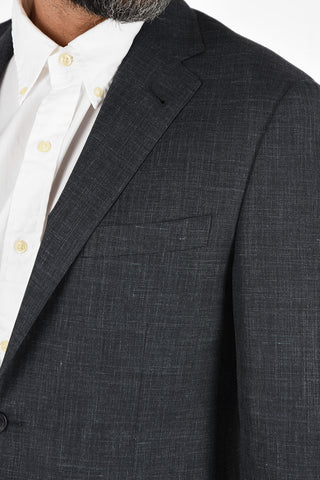 side vents half lining 2-button  2-button GATE blazer