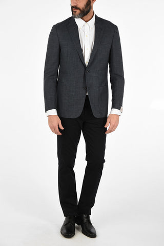 side vents half lining 2-button  2-button GATE blazer