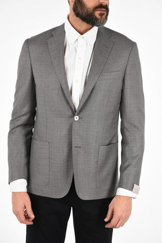 half lining side vents 2-button GATE blazer