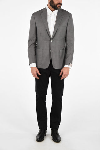 half lining side vents 2-button GATE blazer