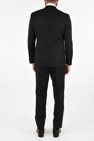 CC COLLECTION side vents pinstriped 2-button RIGHT suit