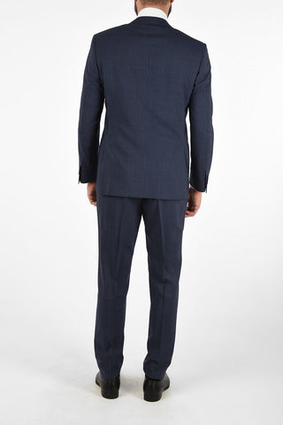 Side Vents Pinstriped Drop 6R 2-Button MANTUA Suit