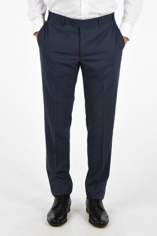 Side Vents Pinstriped Drop 6R 2-Button MANTUA Suit