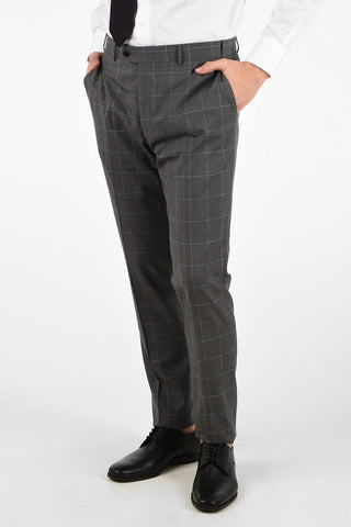 side vents check drop 6R 2-button MANTUA suit