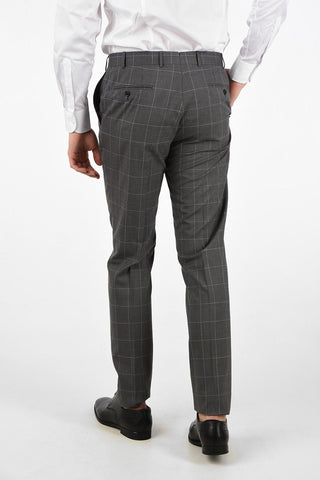 side vents check drop 6R 2-button MANTUA suit
