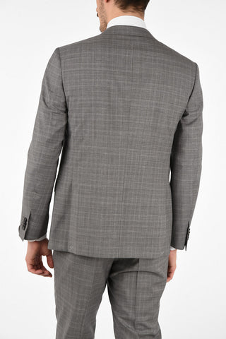 side vents check drop 6R 2-button MANTUA suit