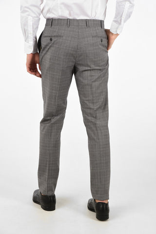 side vents check drop 6R 2-button MANTUA suit