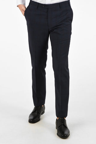 CC COLLECTION side vents district check 2-button RIGHT suit