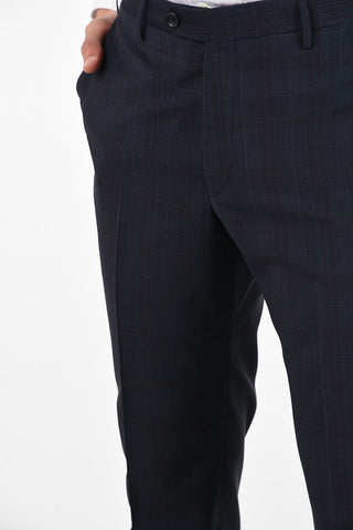 CC COLLECTION side vents district check 2-button RIGHT suit