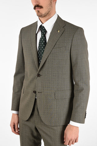 CC COLLECTION side vents district check 2-button RIGHT suit