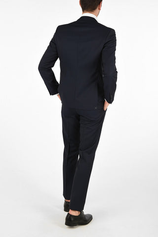CC COLLECTION side vents pin check 2-button RIGHT suit