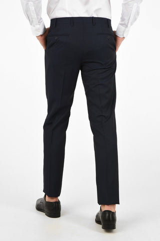 CC COLLECTION side vents pin check 2-button RIGHT suit