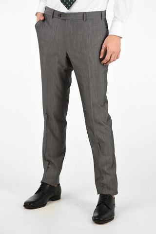 side vents pin check drop 6R 2-button MANTUA suit