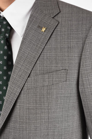 CC COLLECTION side vents mini check 2-button RIGHT suit