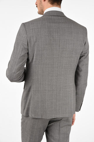 CC COLLECTION side vents mini check 2-button RIGHT suit