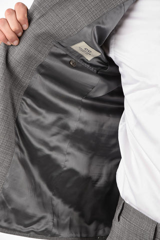 CC COLLECTION side vents mini check 2-button RIGHT suit
