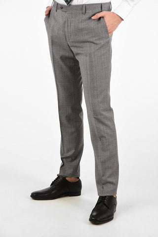 CC COLLECTION side vents mini check 2-button RIGHT suit