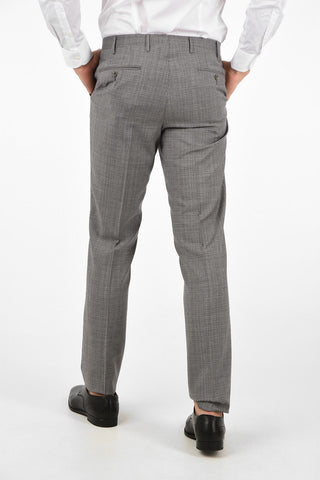 CC COLLECTION side vents mini check 2-button RIGHT suit