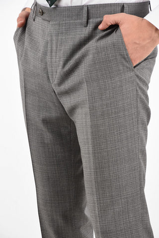 CC COLLECTION side vents mini check 2-button RIGHT suit