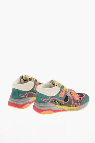 Canvas and Suede Monogram ULTRAPACE Sneakers