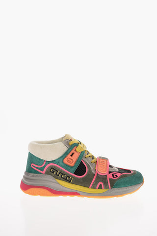 Canvas and Suede Monogram ULTRAPACE Sneakers