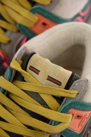 Canvas and Suede Monogram ULTRAPACE Sneakers