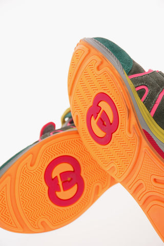 Canvas and Suede Monogram ULTRAPACE Sneakers