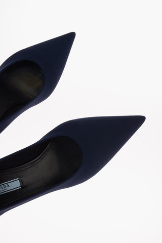 Fabric Stiletto Heel Pumps 6 Cm