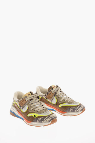 Canvas ULTRAPACE Sneakers with Suede Details