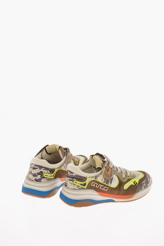 Canvas ULTRAPACE Sneakers with Suede Details