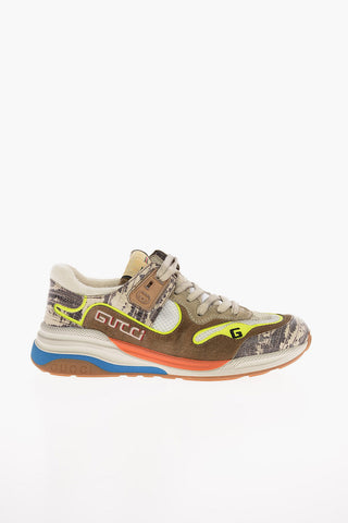 Canvas ULTRAPACE Sneakers with Suede Details