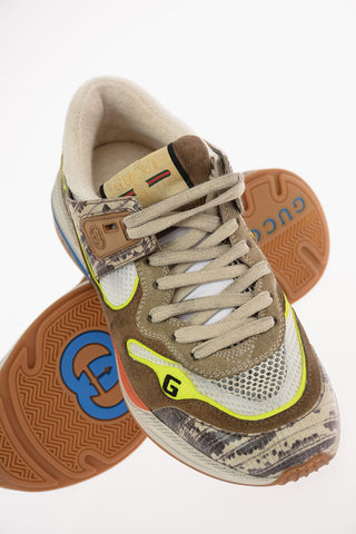 Canvas ULTRAPACE Sneakers with Suede Details