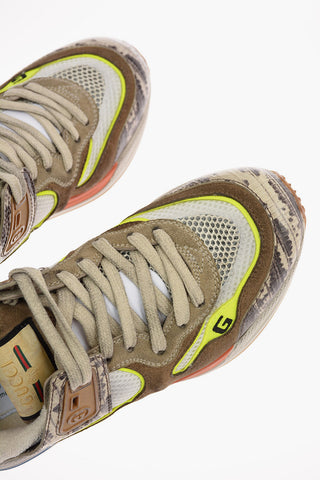 Canvas ULTRAPACE Sneakers with Suede Details