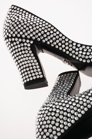 Pumps Gioiello in Pelle 9.5 Cm 