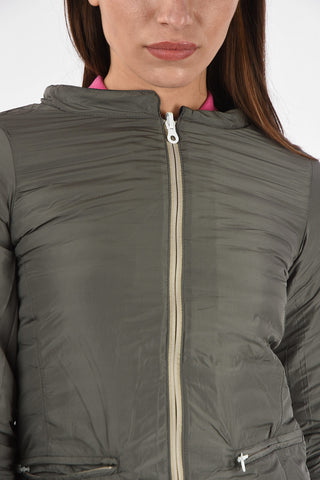 Reversible Lightweight CIANE-ERRE Down Jacket with Zip Closure