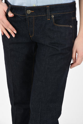 wide jeans a vita regolare