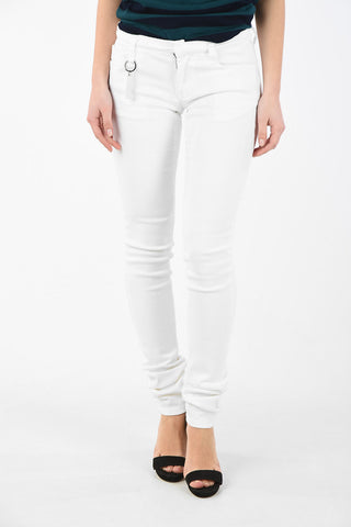 Mid-rise waist straight fit jeans