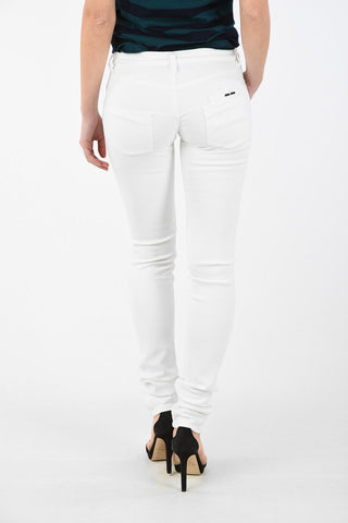 Mid-rise waist straight fit jeans